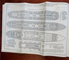 Eastern Steamship Lines Cruise Brochure 1938 Illustarted vintage advert w/ maps