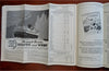 Eastern Steamship Lines Cruise Brochure 1938 Illustarted vintage advert w/ maps