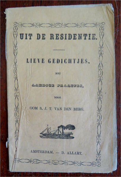 Dutch Residences Houses Street Scenes Palaces c. 1840's juvenile chap book