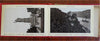German Rhine c. 1880's pictorial souvenir album large folding map