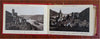 German Rhine c. 1880's pictorial souvenir album large folding map