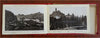 German Rhine c. 1880's pictorial souvenir album large folding map