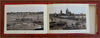German Rhine c. 1880's pictorial souvenir album large folding map