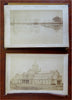 Amsterdam Netherlands c. 1860's albumen photo tourist souvenir album 11 views