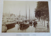 Amsterdam Netherlands c. 1860's albumen photo tourist souvenir album 11 views