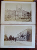 Amsterdam Netherlands c. 1860's albumen photo tourist souvenir album 11 views