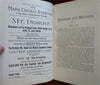 Portland Maine Resorts & City c.1888 pictorial Souvenir Album extensive adverts