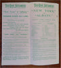 Hudson River Daylight Steamers 1905 vintage travel advertising pamphlet w/ maps