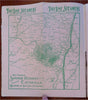 Hudson River Daylight Steamers 1905 vintage travel advertising pamphlet w/ maps