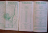 Hudson River Daylight Steamers 1905 vintage travel advertising pamphlet w/ maps