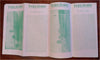 Hudson River Daylight Steamers 1905 vintage travel advertising pamphlet w/ maps