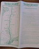 Hudson River Daylight Steamers 1905 vintage travel advertising pamphlet w/ maps