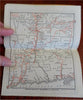 Southern New England Trolley Trips Tourist Brochure 1905 vintage advert w/ maps