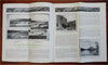 To the Scenic Northwest 1920's Minneapolis to Washington tourist brochure w/map