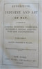 Industrial Arts Commerce Mining Whales Buffalo hunting silk 1845 Goodrich book