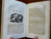 Industrial Arts Commerce Mining Whales Buffalo hunting silk 1845 Goodrich book