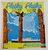 Alaska Yukon Princess Cruises Travel Brochure 1940 large map Canadian Pacific