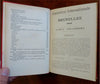 Brussels Belgium Hotel de Belle Vue Guide 1909 illustrated travel guide w map