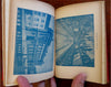 Brussels Belgium Hotel de Belle Vue Guide 1909 illustrated travel guide w map