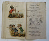 Juvenile Linen Books c. 1890's Lot x 2 Children's Stories Kittens Christmas