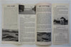 San Juan Islands Washington Resort Guide c. 1940's travel brochure w/ nice map
