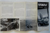 Hawaii National Park 1953 illustrated tourist brochure vintage advert w/ maps