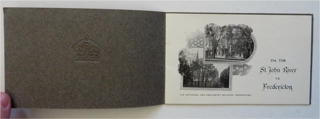 Fredericton & the St. John River New Brunswick c. 1910 pictorial souvenir album