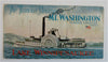 Lake Winnipesaukee New Hampshire 1937 brochure Steamer Mt. Washington map views