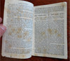 Lodi Manufacturing Farmer's Almanac for 1867 illustrated booklet w/ map