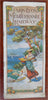Paris-Lyon-Mediterranean Railway c.1910 illustrated travel brochure w/ map