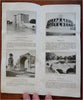 Paris-Lyon-Mediterranean Railway c.1910 illustrated travel brochure w/ map