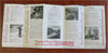 French Riviera Cannes Nice Menton Monaco c. 1930's birds-eye view coast map