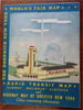 New York World's Fair Rapid Transit Map 1939 vintage advert brochure maps