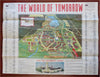 New York World's Fair Rapid Transit Map 1939 vintage advert brochure maps