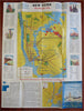 New York World's Fair Rapid Transit Map 1939 vintage advert brochure maps