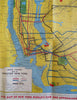 New York World's Fair Rapid Transit Map 1939 vintage advert brochure maps