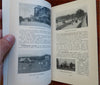 English Lake Country Travel Guide c. 1920's illustrated tourist booklet w/ map
