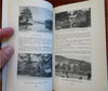 English Lake Country Travel Guide c. 1920's illustrated tourist booklet w/ map