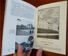 British Isles Tourist Map Information Sightseeing Info 1949 illustrated booklet