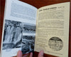 British Isles Tourist Map Information Sightseeing Info 1949 illustrated booklet