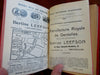 Hotel de Belle Vue Flandres Brussels Belgium 1911 tourist souvenir guide w/ map