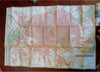 Hotel de Belle Vue Flandres Brussels Belgium 1911 tourist souvenir guide w/ map