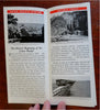 Union Pacific Railway 1931 Promotional Brochure Chinatown Grand Canyon U.S. Map