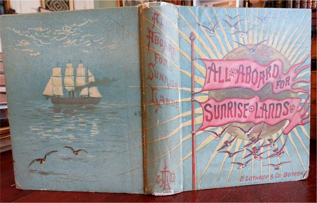 Young Travelers California Japan China Australia 1881 pictorial juvenile book