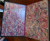 Lalla Rookh Orientalist Poetry 1888 Thomas Moore illustrated leather book