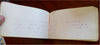 Autograph Album c.1875 East Corinth Vermont & Mt. Washington NH leather book