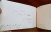 Autograph Album c.1875 East Corinth Vermont & Mt. Washington NH leather book