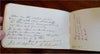 Autograph Album c.1875 East Corinth Vermont & Mt. Washington NH leather book