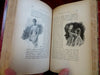 The Kings in Exile French Novel 1899 Alphonse Daudet illustrated leather book