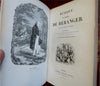 Jean-Louis de Beranger French Composed Collected Songs 1858 leather book